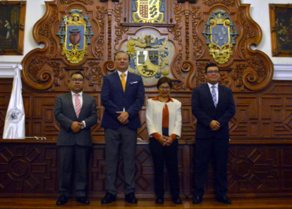 Fernando Morales presenta plan de gobierno ante el H. Consejo Universitario