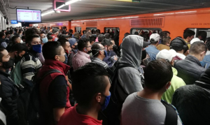 Se registra saturación y retrasos en la Línea 3, 5 y 9 del Metro en CDMX