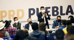 PRD respalda a Eduardo Rivera durante curso de capacitación para alcaldes electos de Puebla