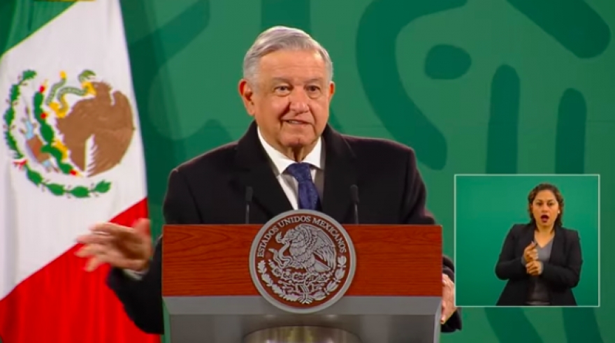Celebra AMLO que Donald Trump anunciará una transición pacífica