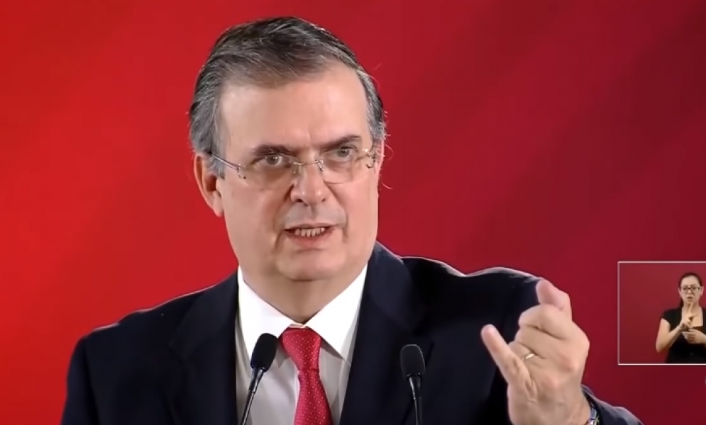 Marcelo Ebrard, secretario de Relaciones Exteriores