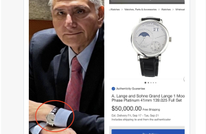 ¿Morenista fifí? Captan a Adán Augusto usando reloj de casi 1 millón de pesos