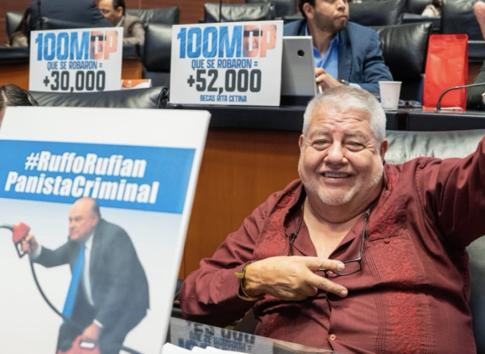 Morena critica defensa de la oposición a Ernesto Ruffo: “Ex gobernador se encuentra sujeto a proceso por operaciones concretas”