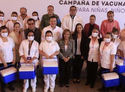 Proyecta Secretaría de Salud 325 mil vacunas con Campaña Estatal