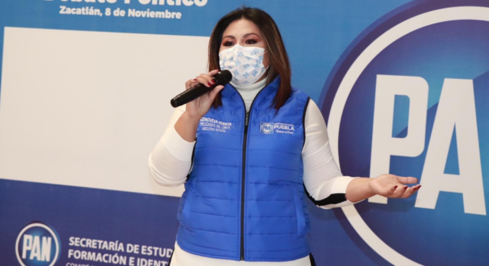 Genoveva Huerta, dirigente del PAN Puebla