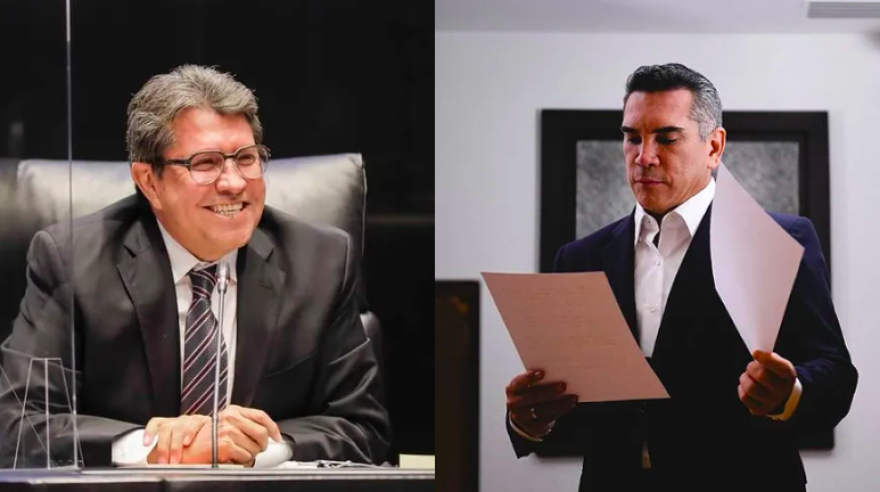 Monreal defiende a Alejandro Moreno y pide que no se le persiga políticamente: deseo que le vaya bien