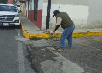 CAPAMH realiza trabajos diarios de mantenimiento y reparación de fugas en Huamantla