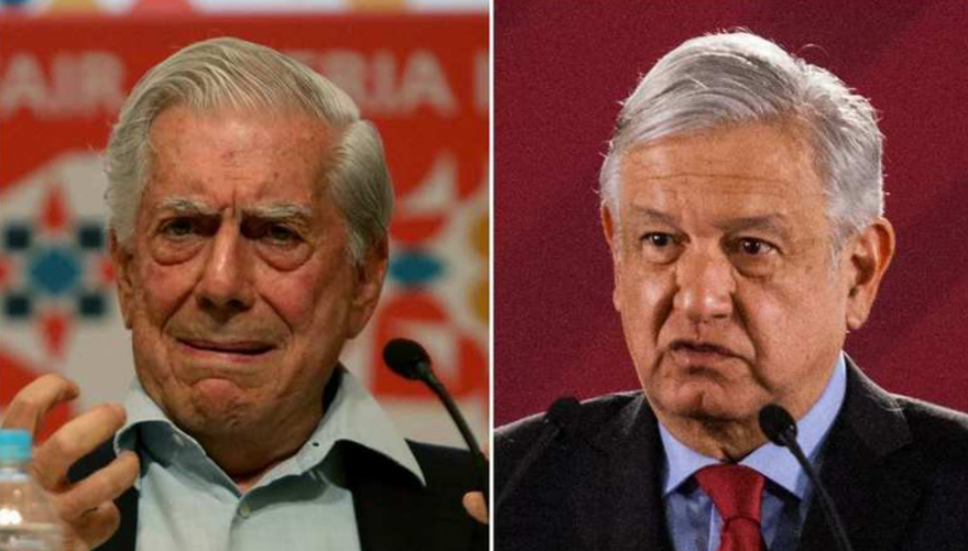 Vargas Llosa manda mensaje a AMLO: "la función de un presidente no es exhibirse"