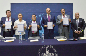 BUAP y Circuito A1 PÁDEL firmaron una carta de intención para impulsar este deporte