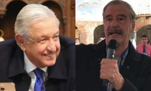 Andrés Manuel López Obrador y Vicente Fox 