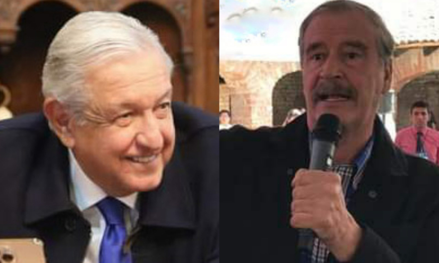 Andrés Manuel López Obrador y Vicente Fox
