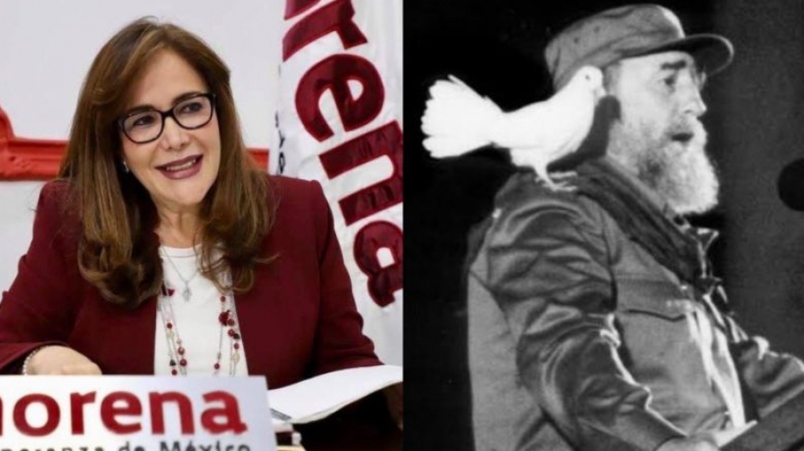 Yeidckol Polevnsky | Fidel Castro