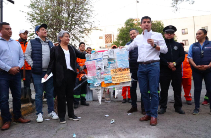 Estos son los resultados del primer mes del programa Limpieza Urbana de la comuna