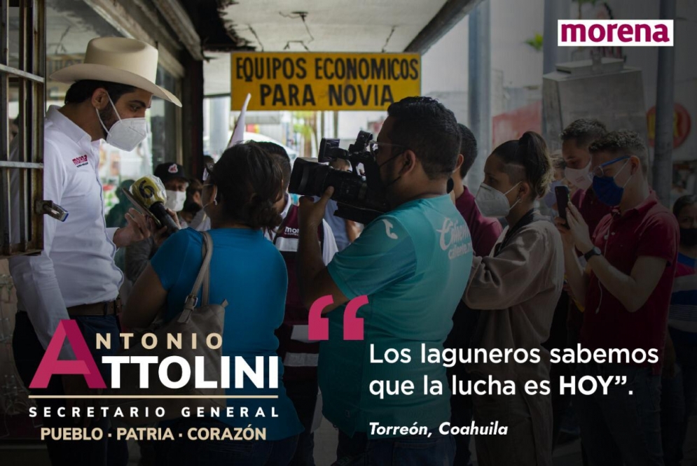 Antonio Attolini en Coahuila