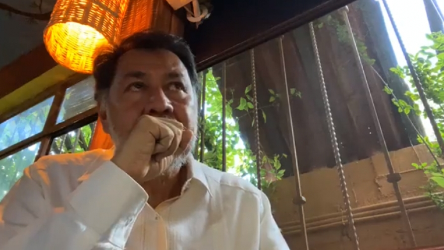 El diputado federal, Gerardo Fernández Noroña.