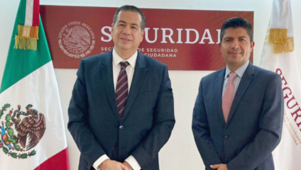 Eduardo Rivera sostiene encuentro con la federación reforzar plan de seguridad
