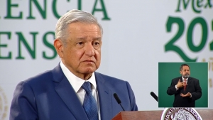 AMLO en conferencia de prensa