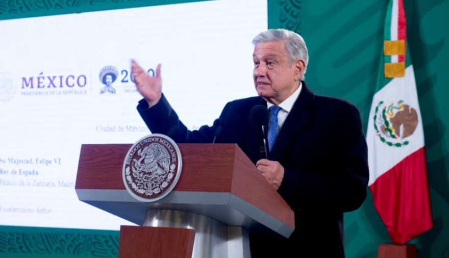 AMLO en conferencia de prensa