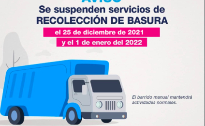 Estos son los servicios que suspenderá la comuna por festejos de navidad y año nuevo
