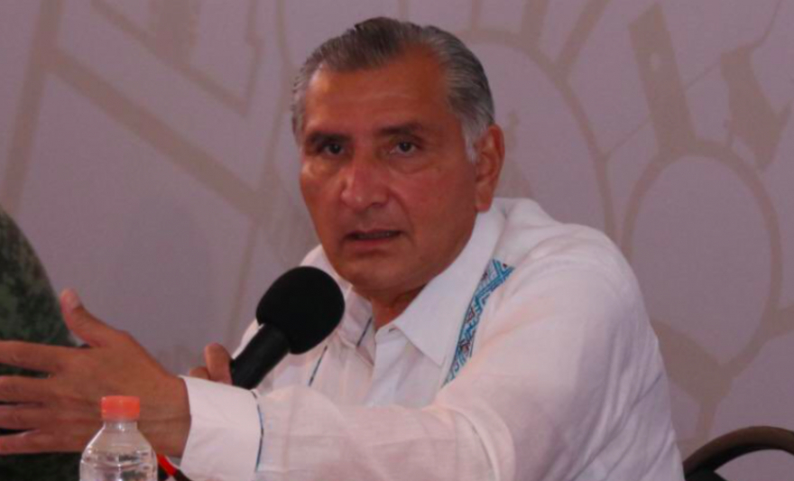 Adán Augusto admite falta de orden político de Sánchez Cordero