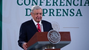 AMLO en conferencia de prensa