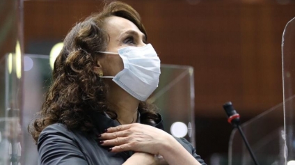 Dolores Padierna en la Cámara de Diputados