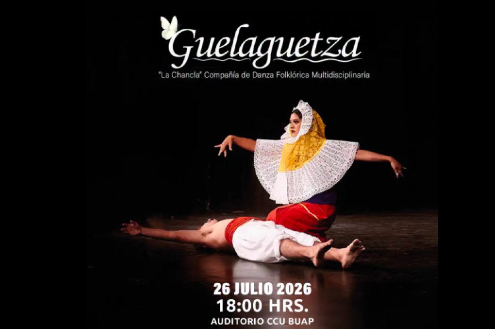 La cultura de Oaxaca llegará al escenario del CC BUAP con una celebración llena de color y tradición