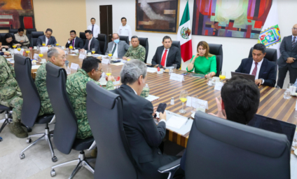Armenta presenta avances de los primeros 100 días de gobierno en materia de seguridad