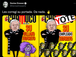 Denise Dresser revira a Revista Chamuco con memazo