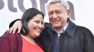 Citlali Hernández y AMLO