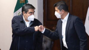 Barbosa y Eduardo Rivera sostienen nuevo encuentro en Casa Aguayo