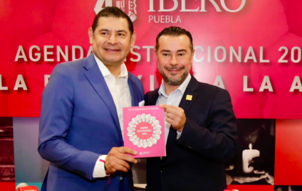 Ibero presenta a Armenta su agenda institucional