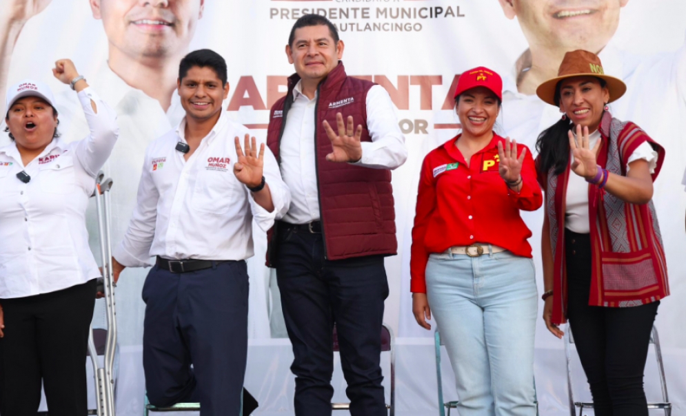 Armenta reafirma su compromiso con la seguridad en Cuautlancingo