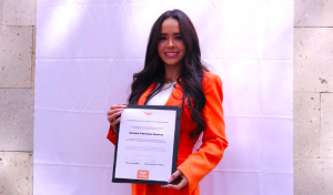 Se registra Grace Palomares como precandidata de MC a la gubernatura de Puebla