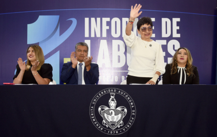 Rinde informe de Labores director del Complejo Regional Centro