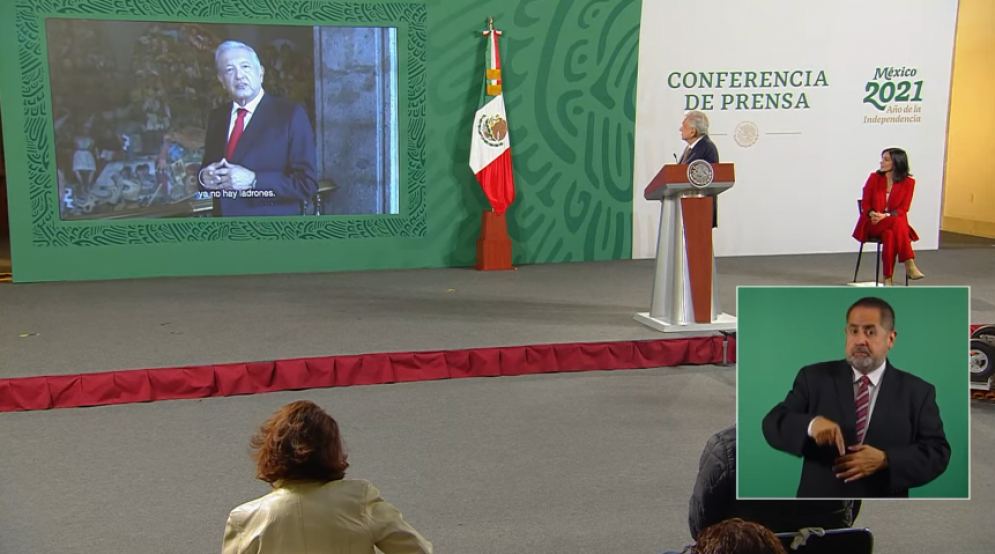 “En Palacio ya no hay ladrones”: AMLO presenta su primer spot por nuevo informe