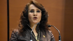 Dolores Padierna en la Cámara de Diputados