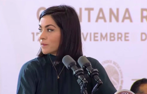Liz Vilchis rechaza que el gobierno de México pagara acarreados para AMLO en NY