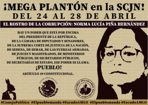Fanáticos de #EscudoAMLO convocan a plantón frente a la SCJN contra Norma Piña; piden su renuncia