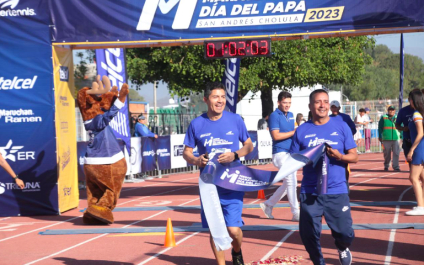 Eduardo Rivera participa en el "Medio Maratón del Día del Padre 2023"