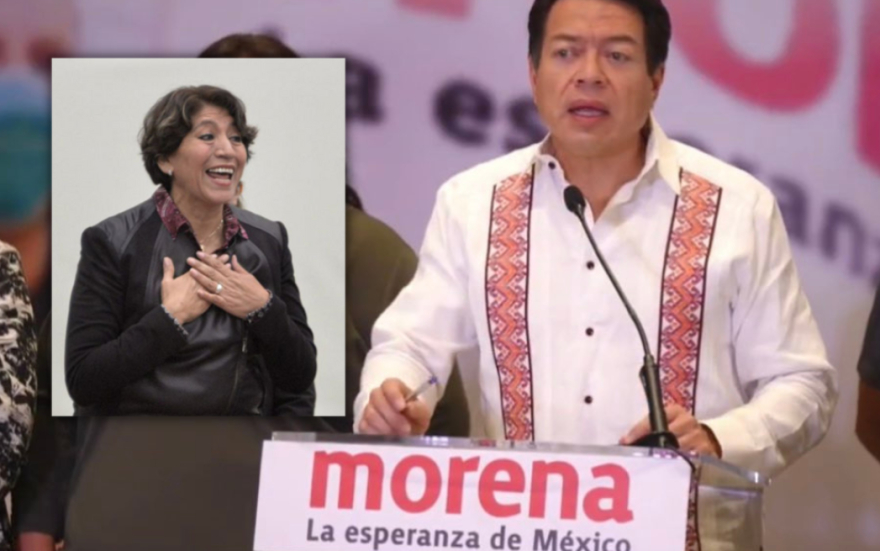 Mario Delgado asegura que Delfina Gómez va por la revancha: "no nos volverán a robar"