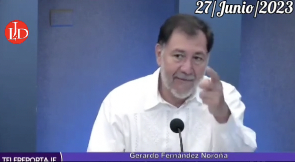 Noroña promete pensión vitalicia para el “compañero presidente”: “Se lo ganó a pulso”, dice