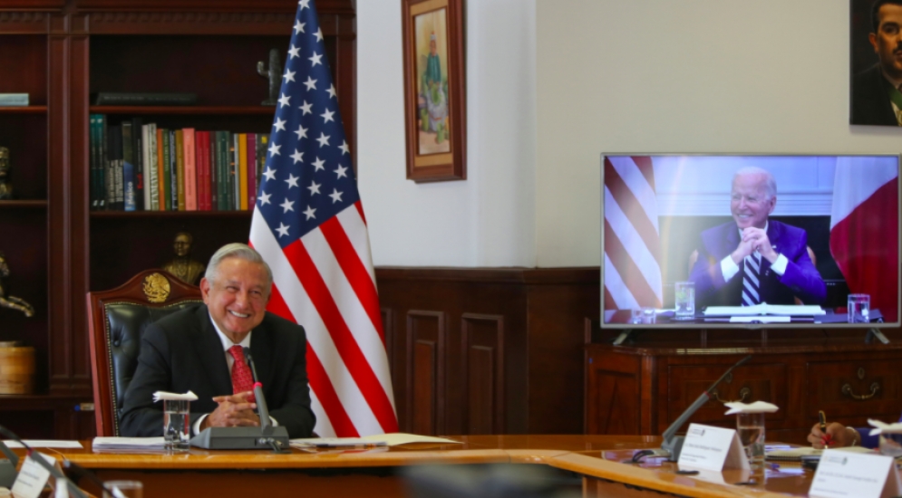 México tan cerca de Dios y no tan lejos de Estados Unidos: así inicio AMLO reunión con Joe Biden