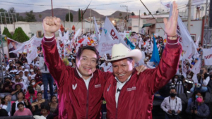 Mario Delgado felicita a David Monreal y lo tunden en redes; le recuerdan ola de violencia en el estado