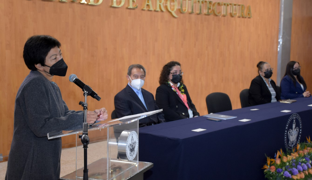 A Facultad de Arquitectura de la BUAP caracteriza apoyo y vinculación social: Lilia Cedillo