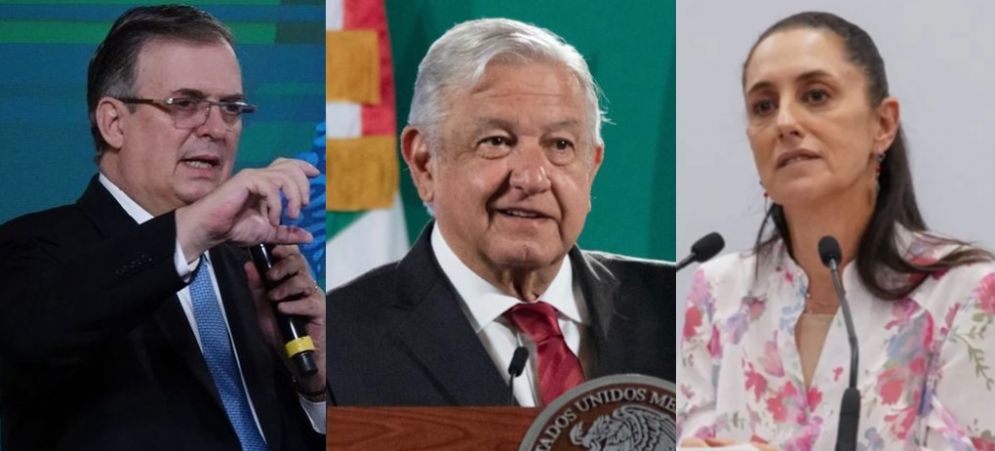 AMLO sale en defensa de Ebrard y Sheinbaum: oposición no tiene personas con prestigio ni honestas para 2024