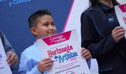 Con el programa Horizonte de Artistas otorgarón apoyos económicos a menores que busquen fortalecer su educación artística