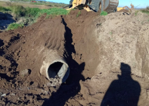 CAPAMH realiza trabajos de rehabilitación en el sistema de conducción de aguas residuales