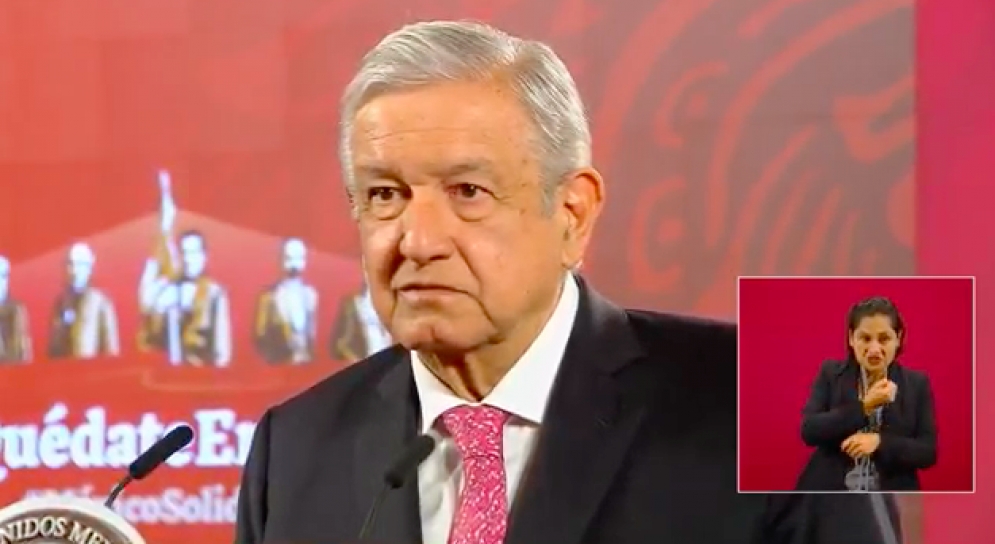 Llama AMLO a mantener sana distancia, actuar con libertad pero responsablemente en el &quot;Buen Fin&quot;