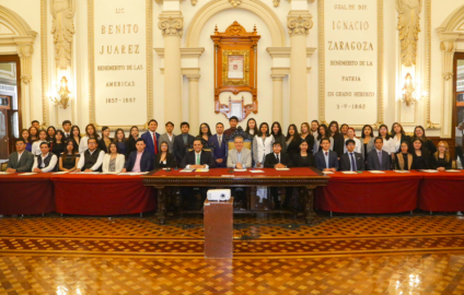 Pepe Chedraui celebro el primer "Cabildo Universitario"